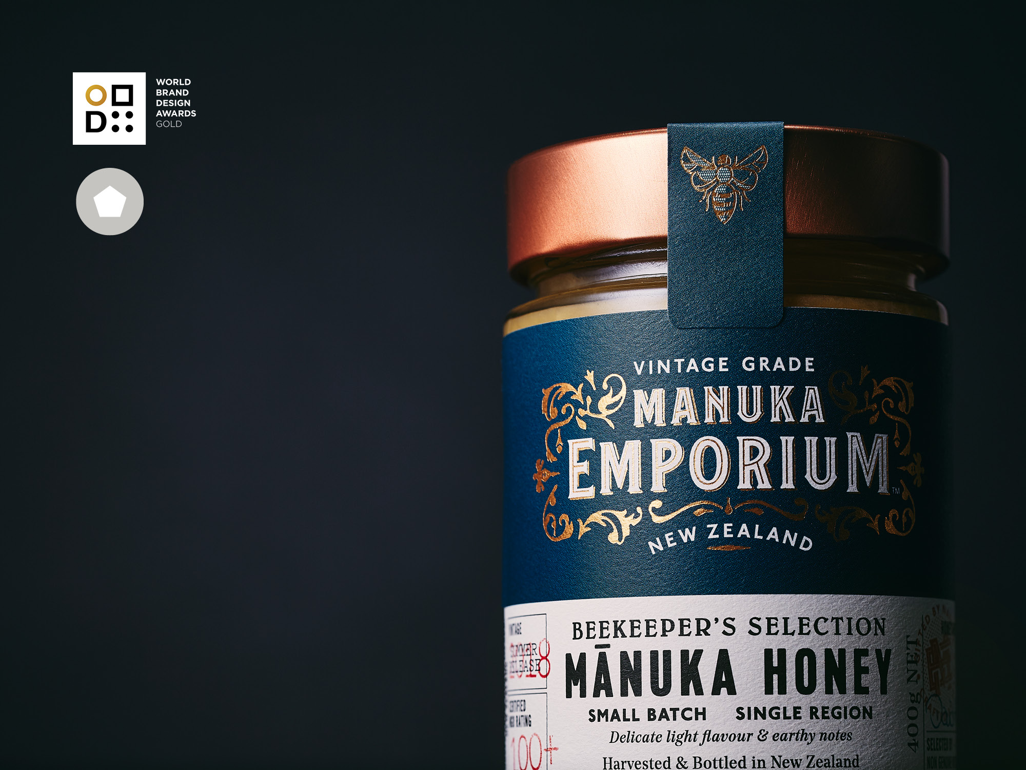 Onfire Design Manuka Emporium Honey Packaging Branding Design 3.2