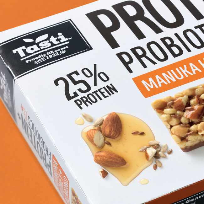 Tasti Protein+ |  Probiotic packed bars