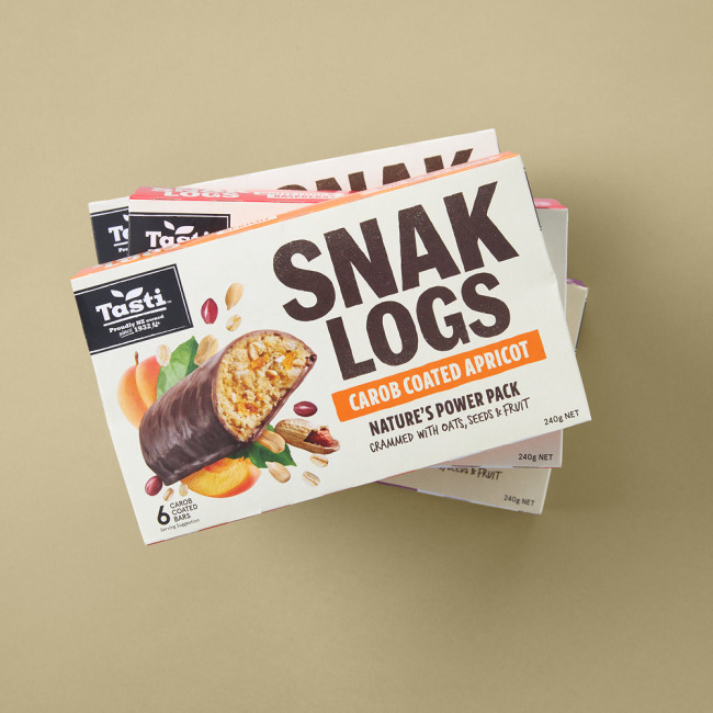 Tasti Snak Logs | Nature’s power pack