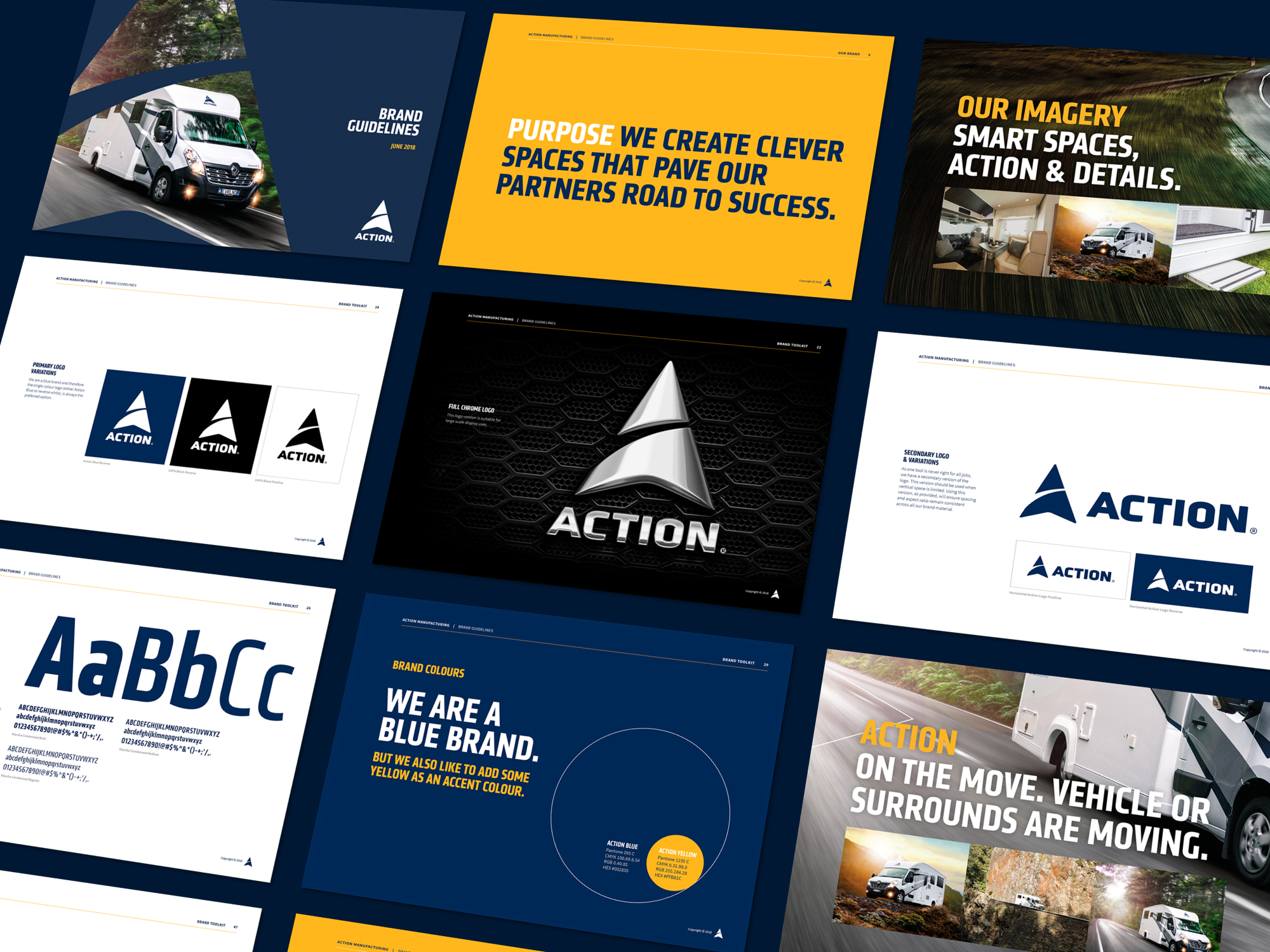 Action Manufacturing Brand Identity Design4