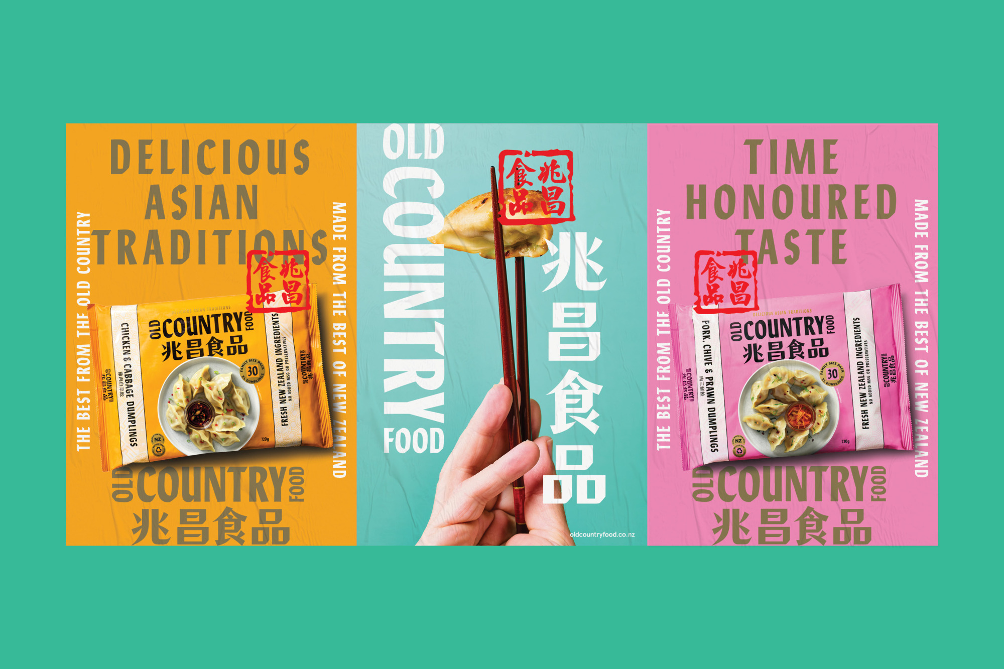 Onfire Design Old Country Food Packaging Project 14