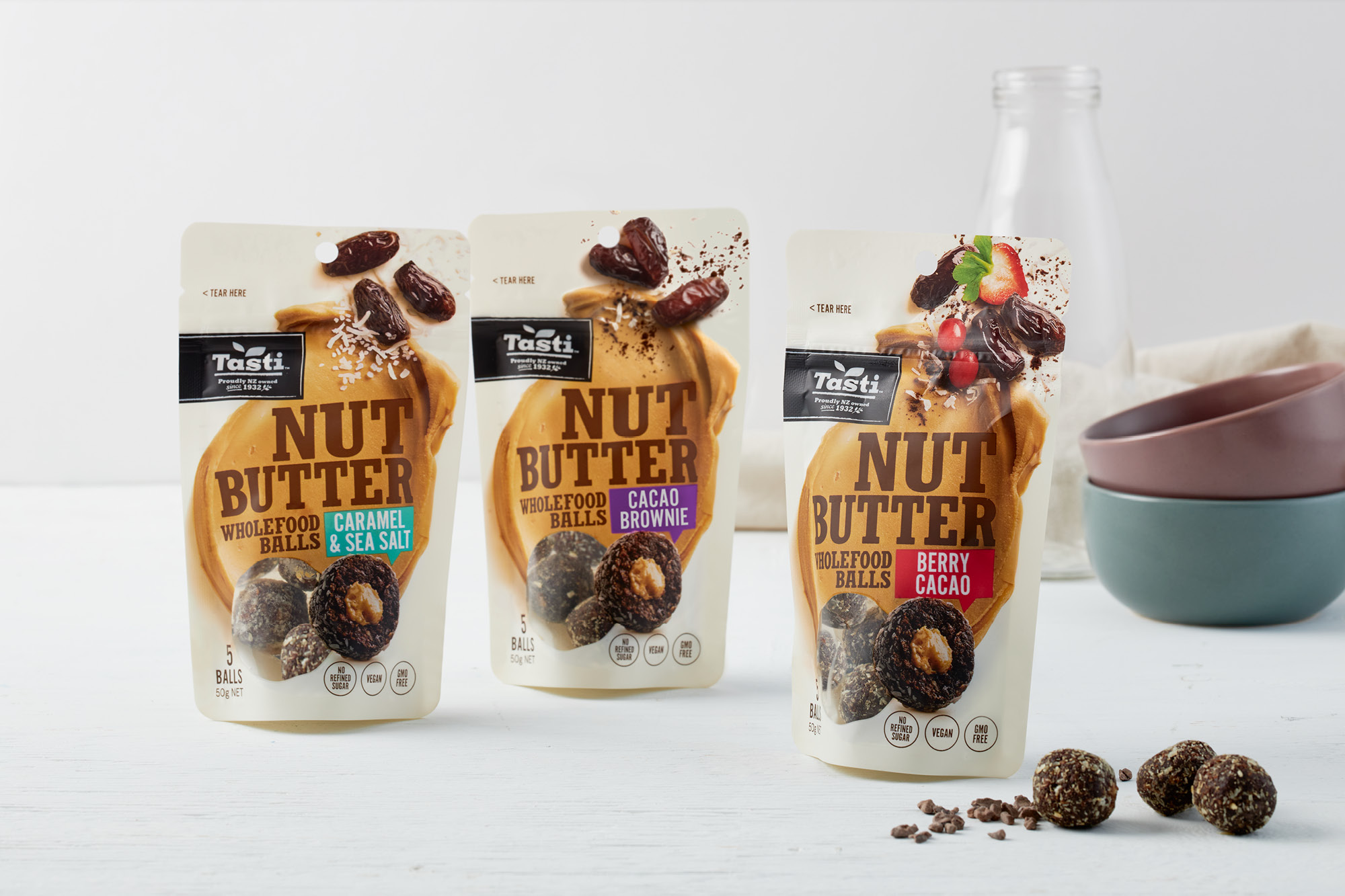 onfire design tasti nut butter packaging design 3