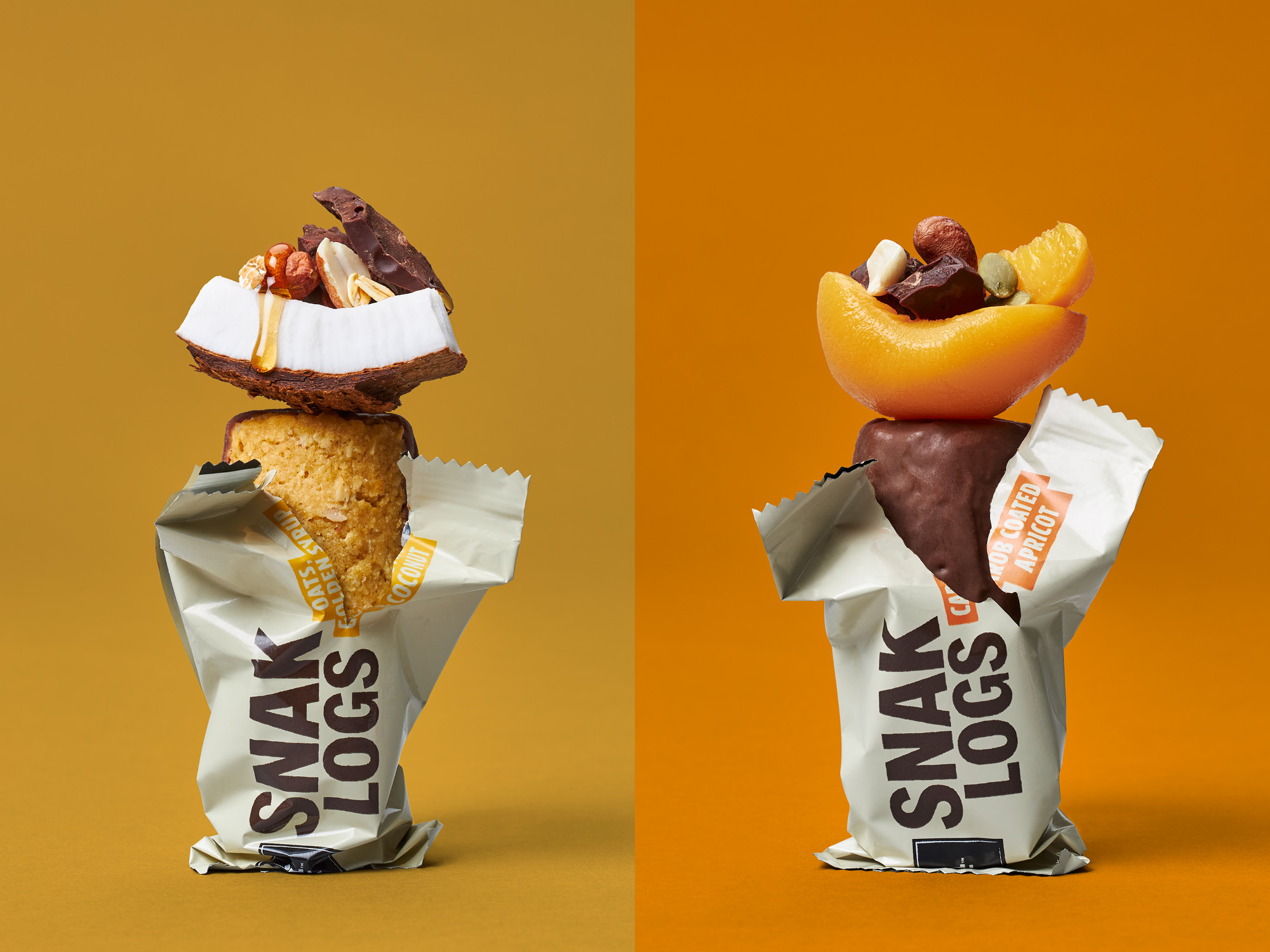 onfire design tasti snak logs packaging design 15