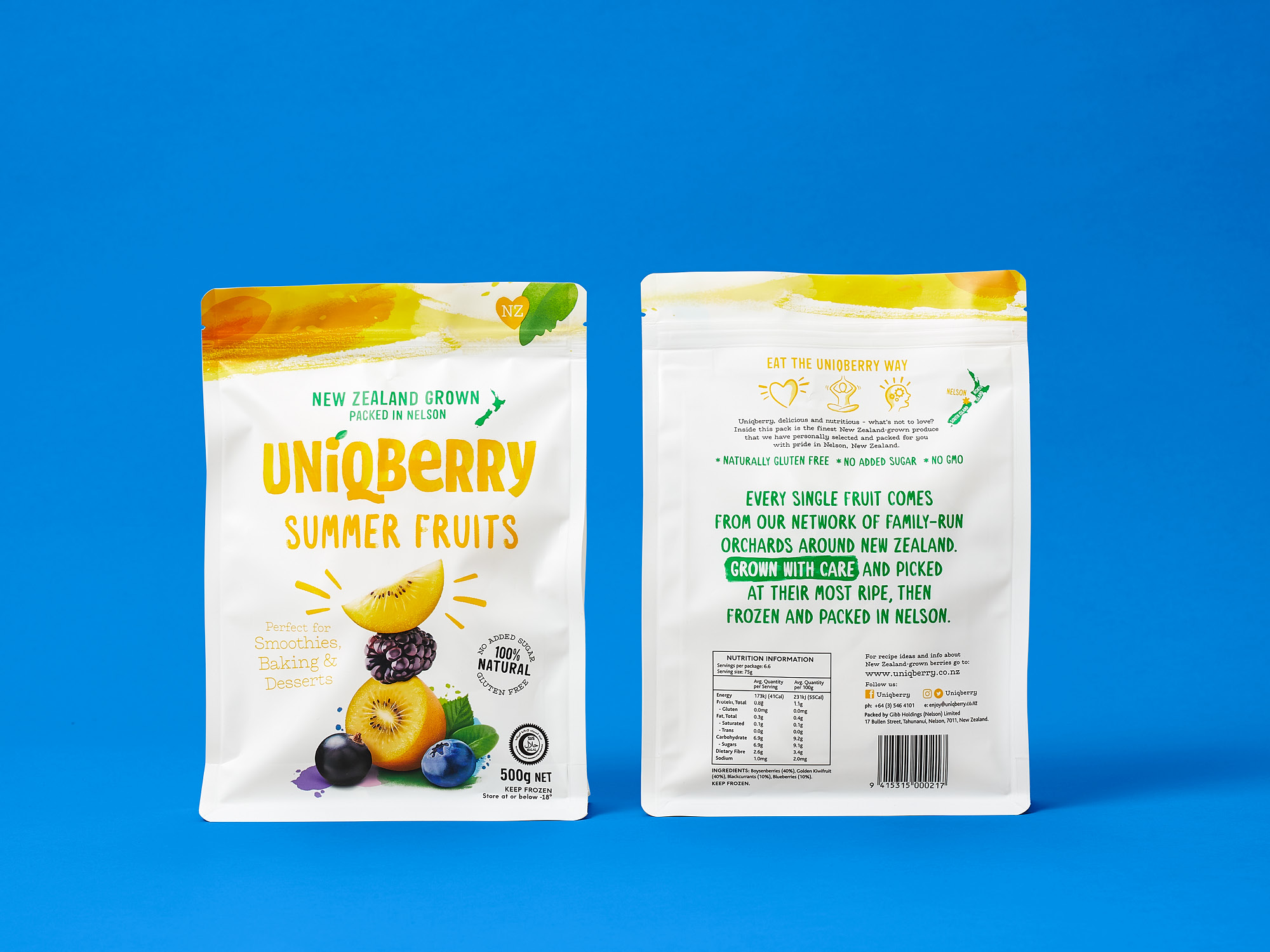 onfire design uniqberry frozen berry packaging design 11